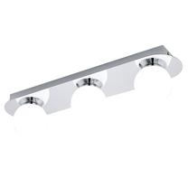 Valgusti lagi ja seinad Eglo Mosiano 94628, LED, 3000 °K, 3 x 3.3 W, valge v. / kroom v.