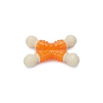 Žaislas šuniui, universalus Beeztees, 13 cm, oranžinė sp.