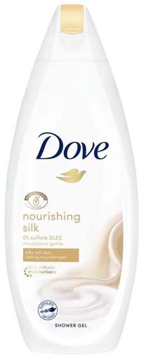 Kūno prausimosi želė Dove Nourishing Silk, 250 ml
