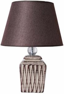 Galda stāvlampas Opviq YL565, E27, 60W, brūna krās./krēmkrāsa krās.