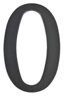 Uksenumber Barcz, 17.5 cm, plastik, must v.