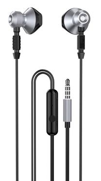 Laidinės ausinės Dudao Metal X2C-Gray, pilka sp.