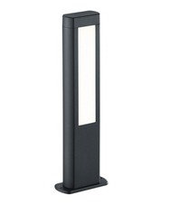Brīvi stāvošs āra gaismeklis Trio Rhine, 5.5W, LED, IP54, pelēka krās., 7 cm x 50 cm