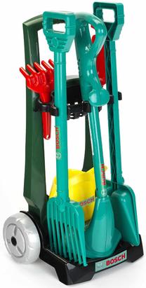Игрушечный инструмент Klein Bosch Kids Garden Trolley, красный цв.