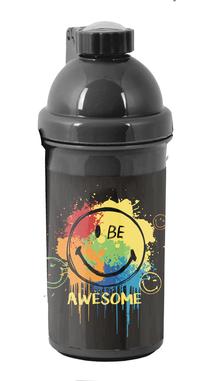 Ūdens pudele Paso Smiley SM24LP-3021, melna krās., plastmasa, 0.55 l