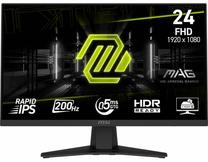 Monitorius MSI MAG 244F, IPS, 200 Hz, FHD, 23.8"
