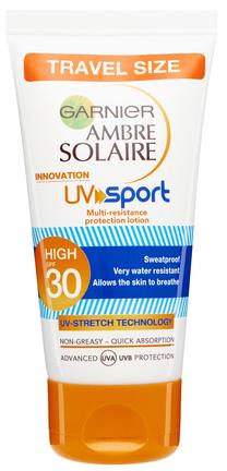 Losjonas įdegio priežiūrai Garnier UV Sport Sun Protection SPF30, 50 ml