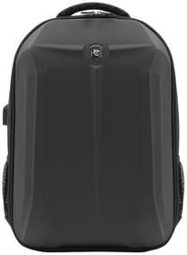Portatīvā datora mugursoma White Shark Fortress Laptop Backpack 15.6", balta krās./melna krās., 15.6"