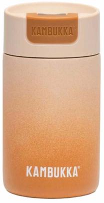 Termopuodelis Kambukka Olympus Cafe Crema, 0.3 l, oranžinė sp./smėlio sp.