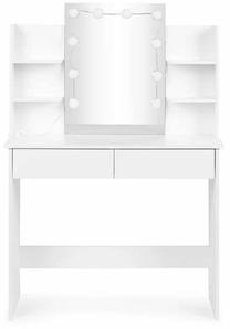 Tualettlaud ModernHome FH-DT220108, valge v., 135 cm x 90 cm x 40 cm