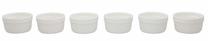 Keramikinis kepimo indas, rinkinys Kitchen&GO, balta sp., 7 cm x 7 cm, 0.08 l