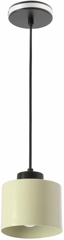 Светильник потолочный Candellux Lighting Olivca 1-47885, E27, 1 x 40 Вт, оливково-зеленый цв. / черный цв., 12 x 12 см