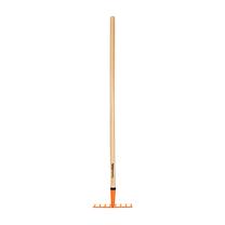 Grābeklis universāls Truper Kids, ar kātu, 1060 mm, oranža krās.