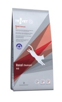 Sausā kaķu barība Trovet Renal Venison, rīsi, 3 kg