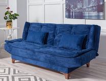 Sofa-lova Hanah Home Kelebek 867UNQ1346, tamsiai mėlyna sp., 85 x 190 cm x 85 cm
