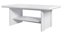 Žurnalinis staliukas Idento, balta sp., 130 cm x 65 cm x 51 cm