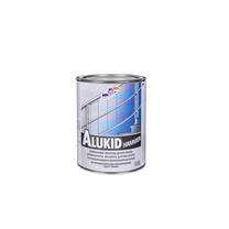 Emaliniai dažai, metalo konkstrukcijoms, apsaugant nuo korozijos Rilak Alukid Hammer, blizgus, 0.9 l, sidabro sp.