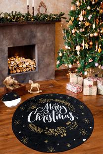 Kilimas Conceptum Hypnose Cristmas ap 100, aukso sp./balta sp./juoda sp., 100 cm x 100 cm