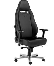 Žaidimų kėdė Noblechairs Legend Silver Edition, 48 x 52 x 127 - 137 cm, juoda sp.