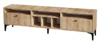 TV galds Kalune Design Robb, ozola krās., 180 cm x 35 cm x 52 cm
