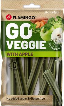 Лакомство для собак Flamingo Go Veggie Apple, яблоко, 0.078 кг, 6 шт.