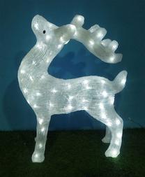 Dekoracija Christmas Touch, balta sp. Prekė su pažeista pakuote.