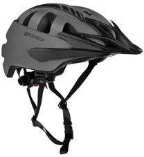 Шлемы велосипедиста универсальный Spokey Speed, черный цв./серый цв., 58-61 cm