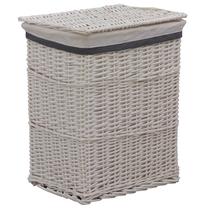 Veļas kaste VLX 286978 White, balta krās., 43 cm x 34 cm x 57.5 cm