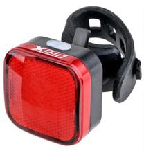 Dviračių žibintas ProX Apus COB LED 20Lm, plastikas, juoda sp./raudona sp.