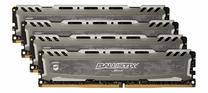 Operatyvioji atmintis (RAM) Crucial Ballistix Sport LT Gray BLS4K8G4D26BFSB, DDR4, 32 GB, 2666 MHz