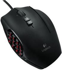 Juhtmega mänguhiir Logitech G600 MMO, must v.