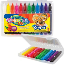 Krītiņi Colorino Kids Face Crayons, daudzkrāsaina, 12 gab.
