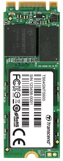 Жесткий диск (SSD) Transcend TS64GMTS600, M.2, 64 GB