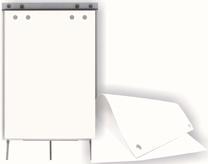 Bloknotas SM-LT, balta sp./chromo sp.