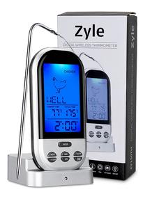 Maisto termometras Zyle 9482231, Sidabro sp.