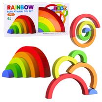 Конструктор Lean Toys Rainbow, многоцветный, 5 шт.