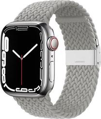 Dirželis Crong, Wave Band Apple Watch Band 42/44/45mm, šviesiai pilka sp.