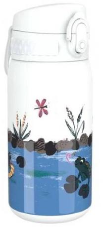 Ūdens pudele Ion8 I8TS320PBFROG, zila krās./balta krās., tērauds, 0.32 l