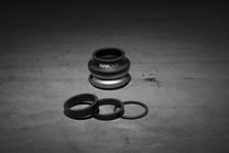 Dviračių atsarginė dalis KinkBMX KINK INTEGRATED II HEADSET - black, juoda sp.