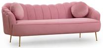 Sofa Hanah Home Istiridye 3-Seat, rožinė sp., 215 x 90 cm x 80 cm