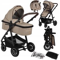 Универсальная коляска Lionelo Amber 2in1, бежевый цв.