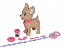 Игрушечное животное Simba Chi Chi Love Poo Poo Puppy, коричневый цв./розовый цв.