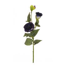 Dirbtinė gėlė, eustoma, mėlyna sp., 71 cm