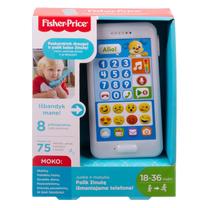 Žaislinis telefonas Mattel Fisher Price, balta sp.
