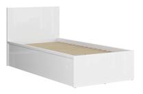 Lova viengulė Tetrix A 90, 90 x 200 cm, balta, be čiužinio