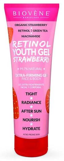 Sejas gēls Biovene Retinol and strawberry, 200 ml