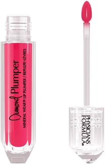 Lūpu spīdums Physicians Formula Mineral Wear Diamond Lip Plumper Diamond Lip Plumper, 5 ml, fuksīna (magenta) krās., pink radiant cut