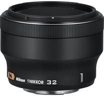 Objektyvas Nikon 1 NIKKOR 32mm F1.2 Black