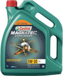Motoreļļa Castrol Magnatec Stop Start 5W - 30, sintētiskais, 5 l