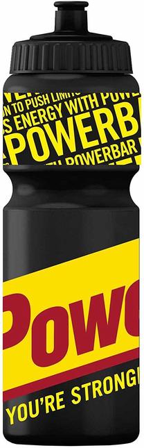 Sporta pudeles un šeikeri PowerBar, melna krās., plastmasa, 0.75 l
